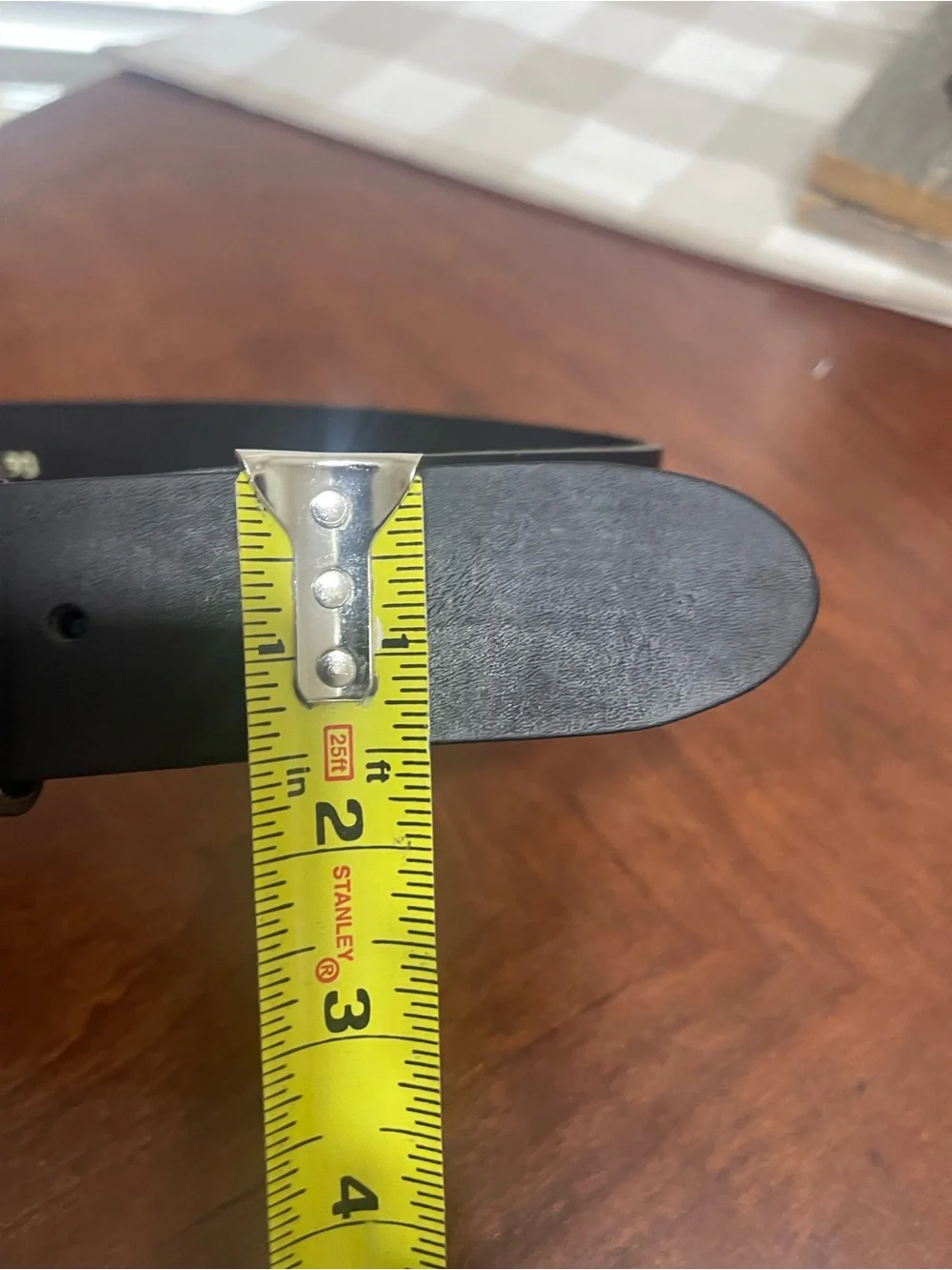 Amsterdam Heritage Elva black leather Belt - Picture 6 of 8